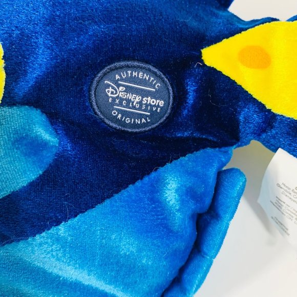 Disney Finding Dory Pixar Blue Fish Plush Nemo Cuddle Toy Floppy Stuffed Animal - Picture 9 of 11